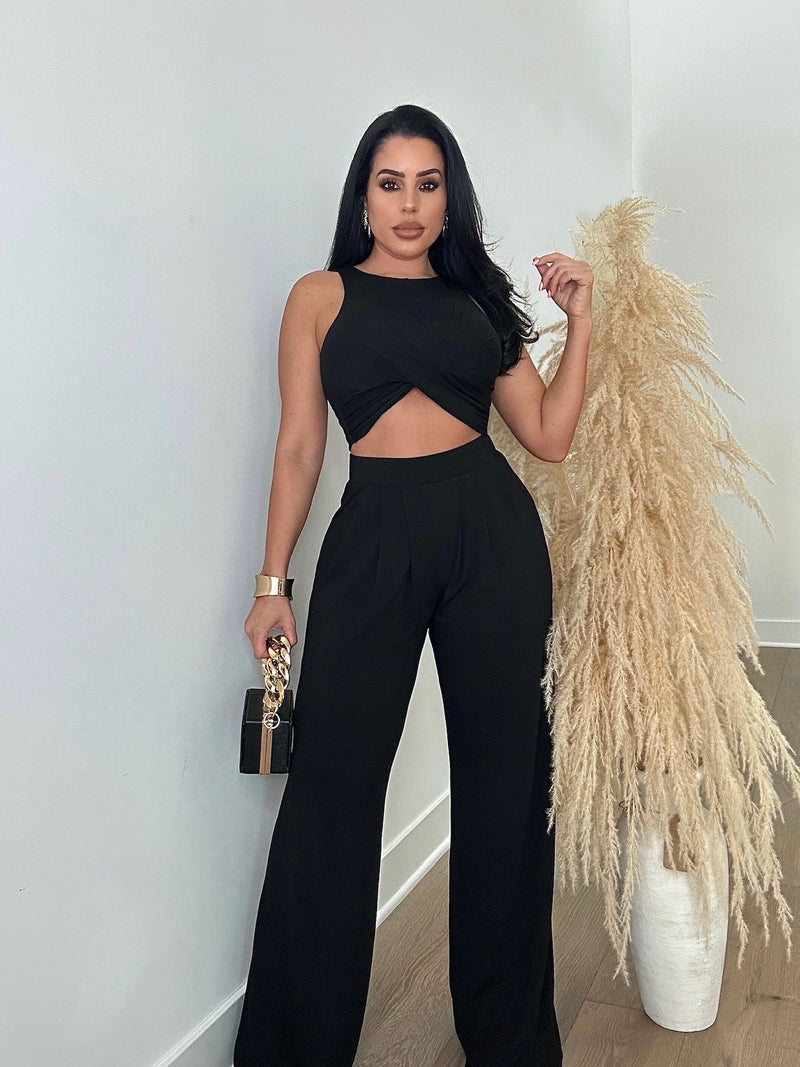 Your Beauty Pant Set Black
