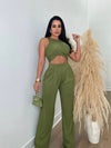 Your Beauty Pant Set Green