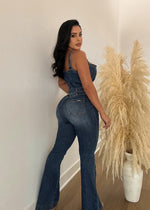 Let Me Hold You Denim Jumpsuit