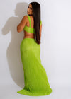 Looking For Me Skirt Set Lime Green
