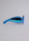 Make Me Famous Sunglasses Blue
