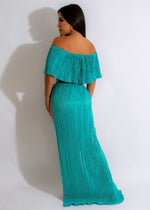 Be Here Now Skirt Set Green