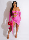 My Favorite Metallic Skirt Set
