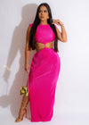 Right On Time Maxi Dress Pink