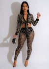 Party All Night Rhinestones Legging Set