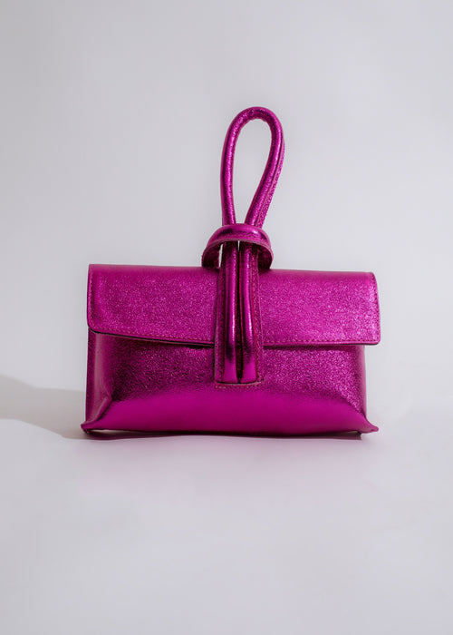 Dolce & Precious Glitter Handbag Pink with elegant sequin detailing and spacious interior for everyday essentials