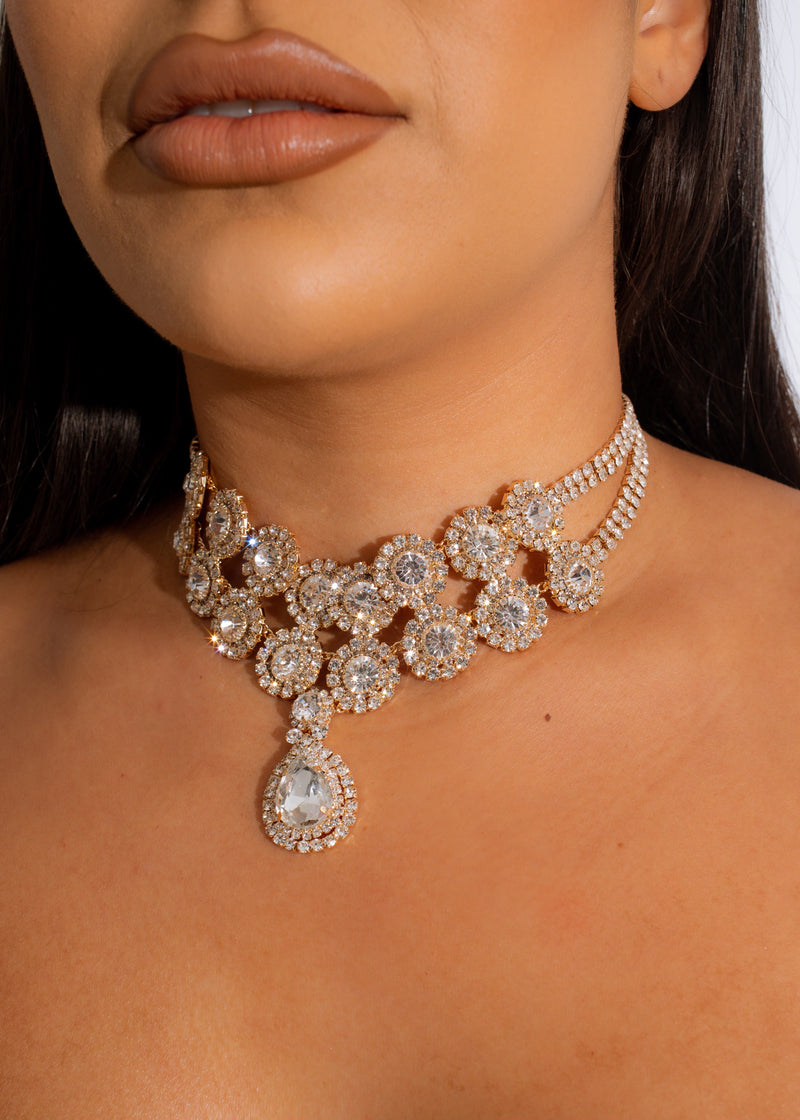 True Romance Choker Gold