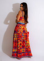 Nothing Like The Rest Skirt Set Red