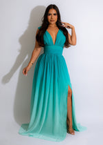 Big Decisions Maxi Dress Green