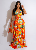 Next Vacation Maxi Dress Red