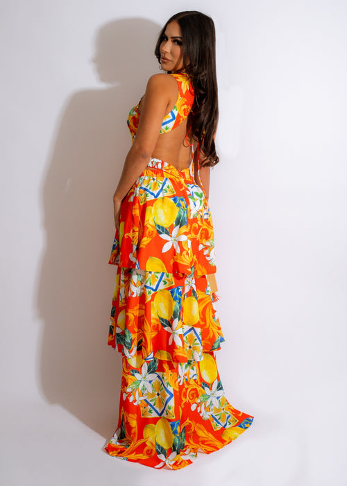 Next Vacation Maxi Dress Red