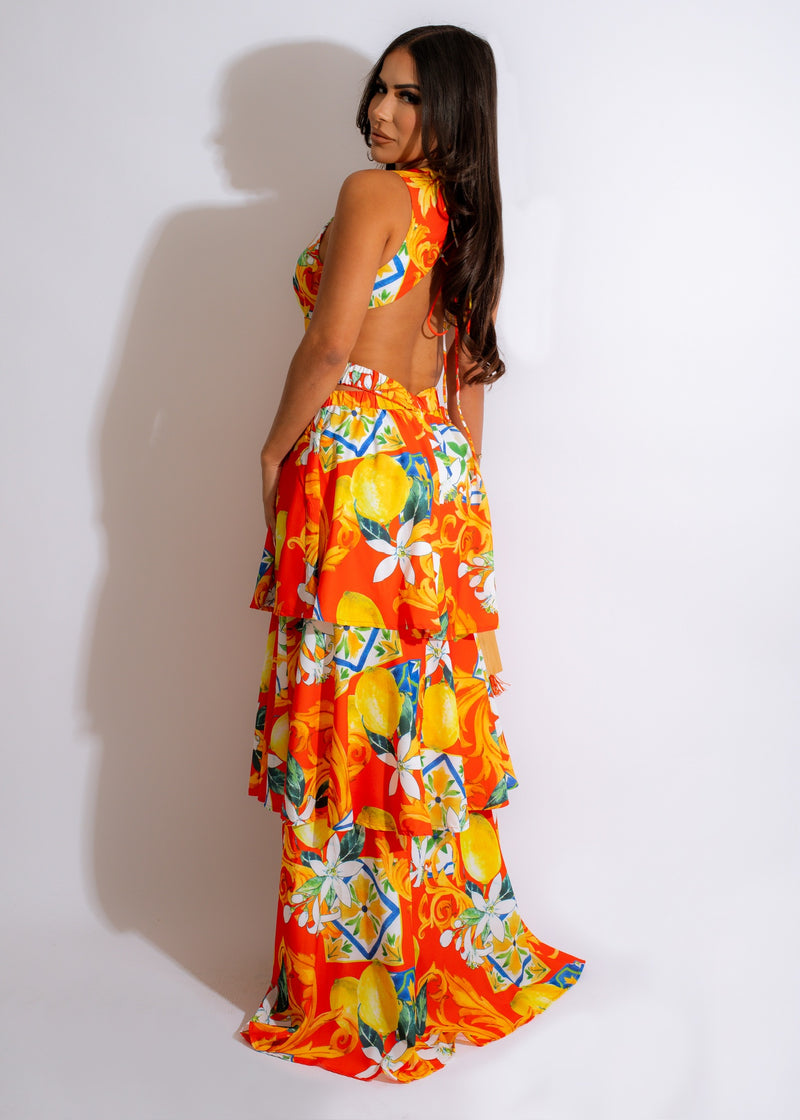 Next Vacation Maxi Dress Red