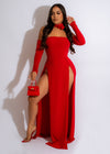 Drinks On Her Maxi Dress