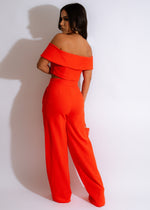The Language Of Love Pant Set Orange