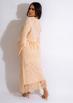 Attention On Me Crochet Skirt Set