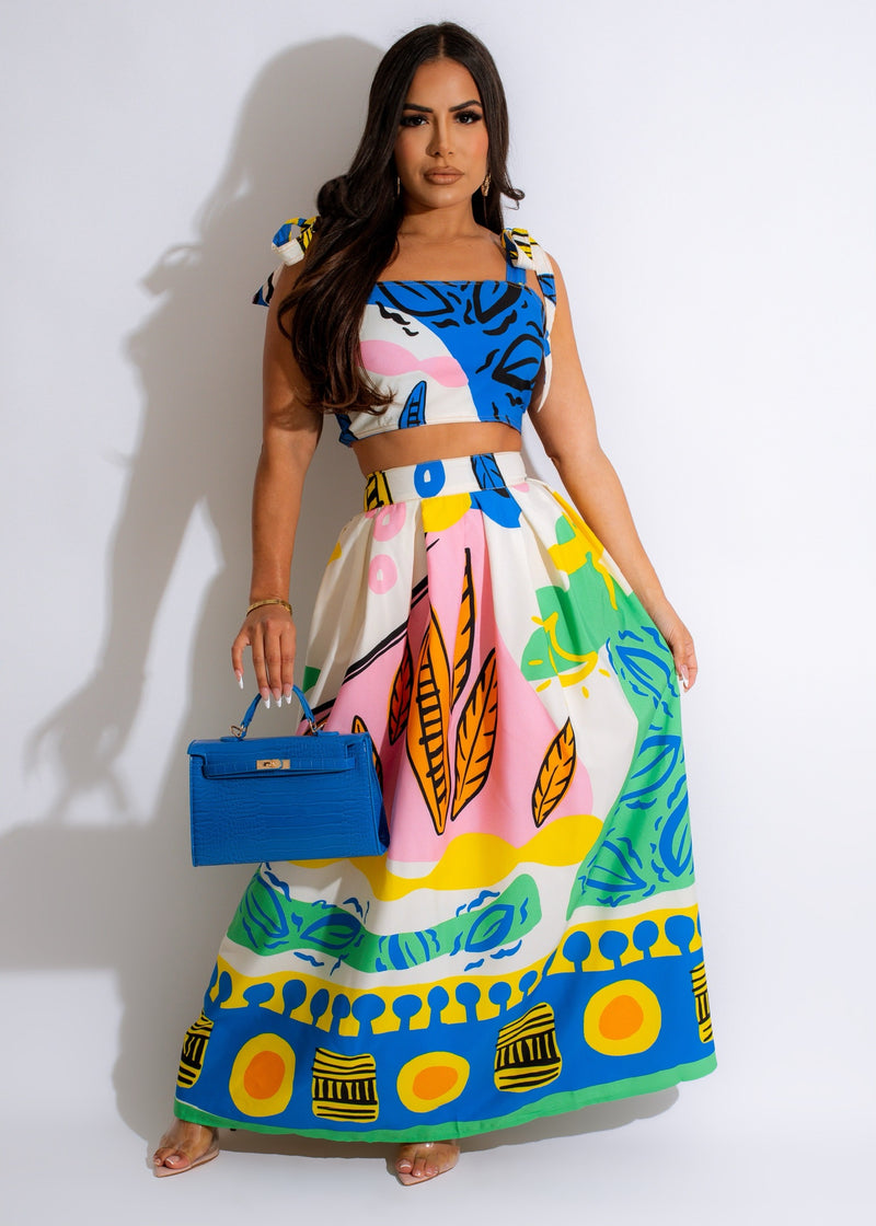 Enjoy The Love Skirt Set