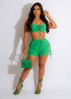 My Mind & Me Short Set Green