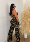 Can't See Me Camo Cargo Pant Set