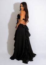 High Love Maxi Dress Black