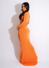 Need The Truth Skirt Set Orange