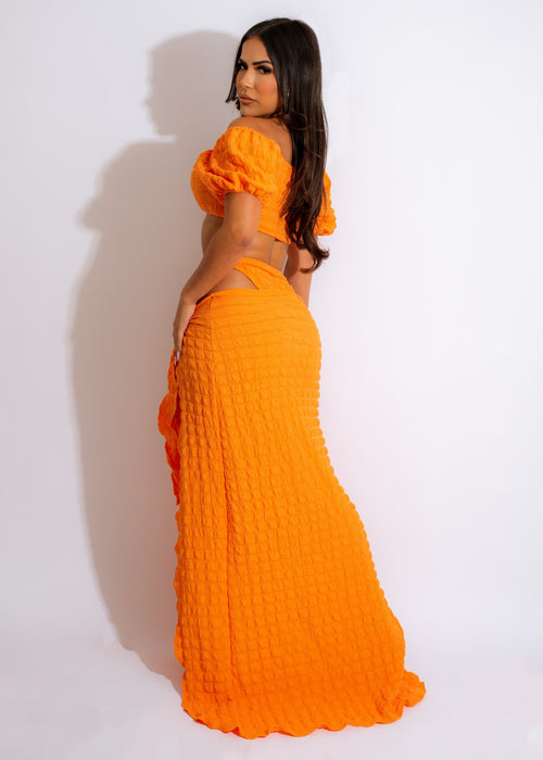 Love Tonight Popcorn Skirt Set