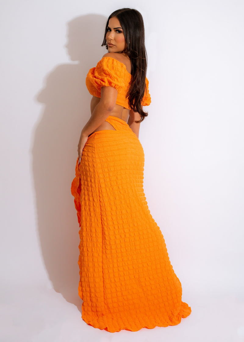 Love Tonight Popcorn Skirt Set