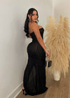 The Best Of Me Mesh Maxi Dress Black