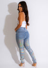 New Interaction Holographic Jeans