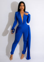 My Happiness Jumpsuit Blue