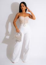 Angel Girl Rhinestones Jumpsuit