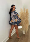 Back To Reality Mini Dress