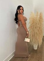 Midnight Train Skirt Set Nude