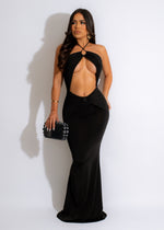 Follow My Rules Maxi Dress Black