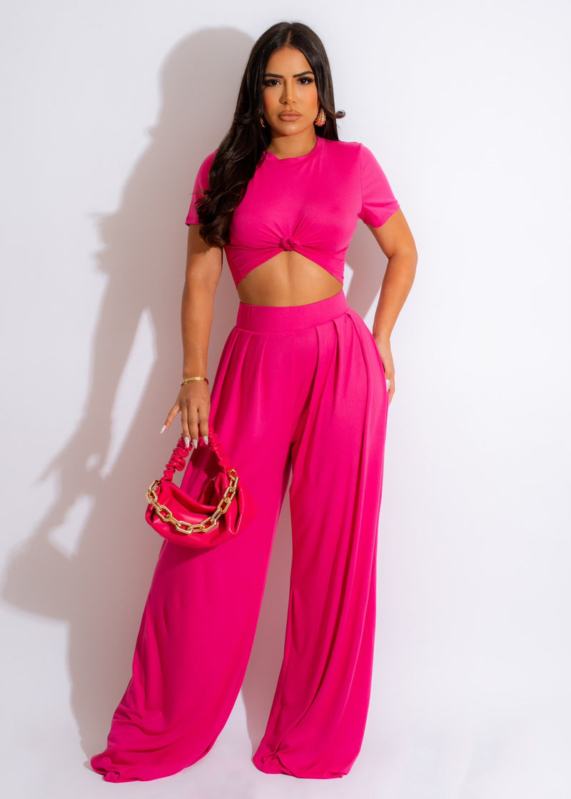 Living The Best Life Legging Set Pink