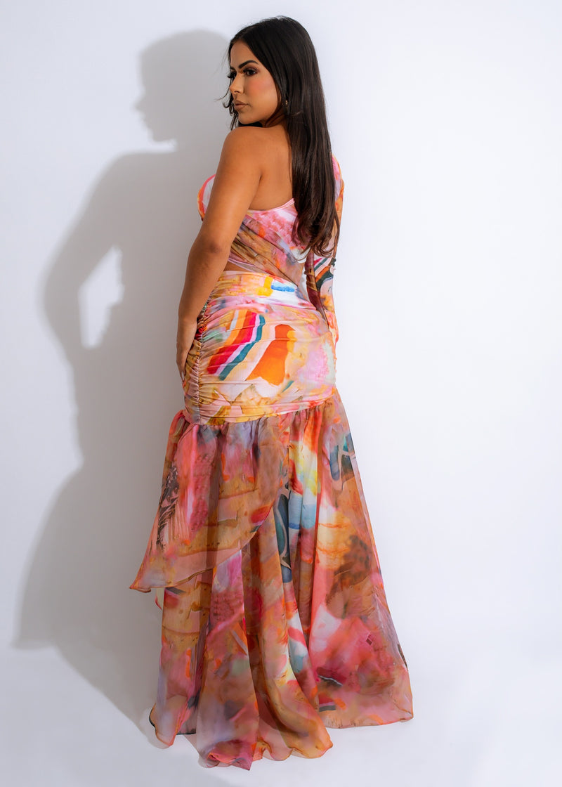 One Love Story Skirt Set