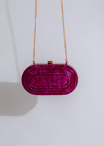  Stylish and luxurious Queen Of Clutch Purple handbag in regal purple color