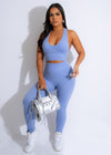 I Know You Want Pant Set Purple