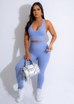 I Know You Want Pant Set Purple