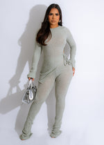 Impeccable Taste Legging Set Green