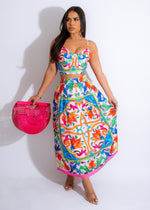 Beautiful and stylish Piece Of Me Skirt Set in vibrant colors and patterns