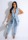 Gimme More Denim Jumpsuit