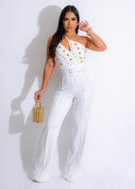 The Best Love Jumpsuit White