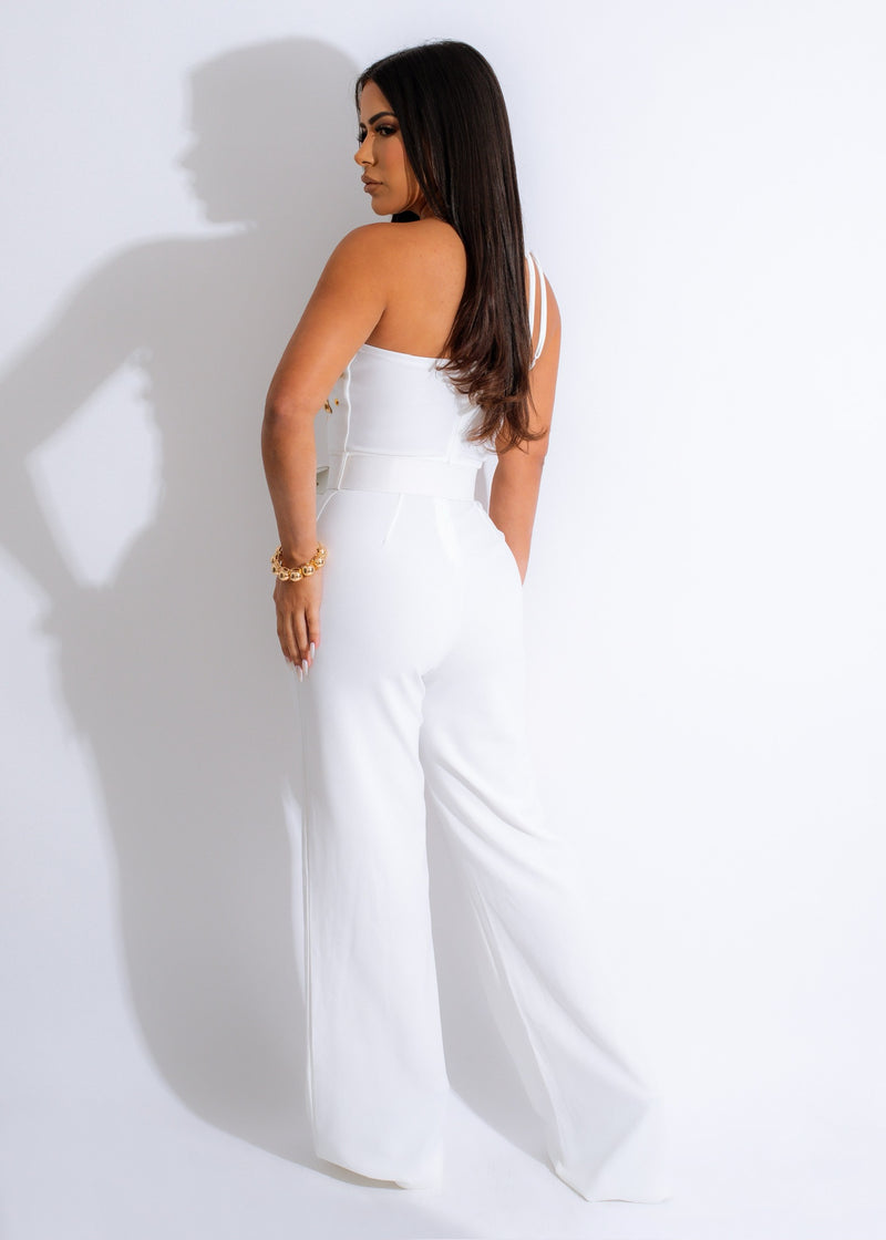 The Best Love Jumpsuit White
