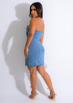 Summer Afternoon Denim Mini Dress