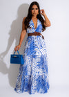 Upside Down Maxi Dress