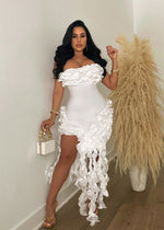 My Moment Bandage Midi Dress White