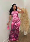 His Muse Maxi Dress Fuchsia