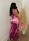 His Muse Maxi Dress Fuchsia