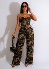 Can't See Me Camo Cargo Pant Set