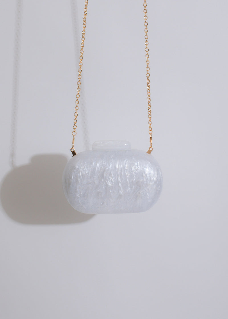 Dancing The Night Handbag White